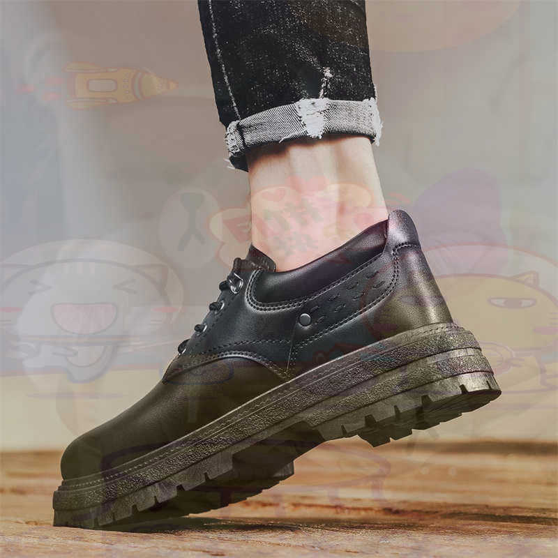 Formal Wear For Men Kids - Dark Natural หนังแฟชั่น Trainers เทนนิสรองเท้าผ้าใบผู้ชายรองเท้าแฟชั่นรองเท้าผ้าใบคุณภาพกีฬาราคาต่ําสุขภาพ