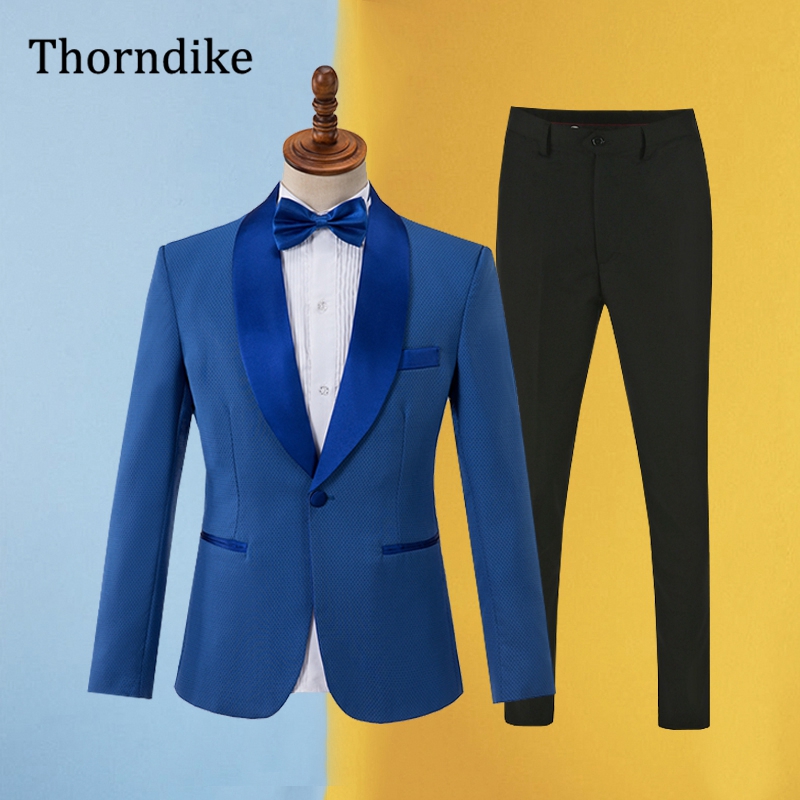 Men Formal Wear Blue - Gwenhwyfar สีฟ้าชุดผู้ชาย 2025 ใหม่ CUSTOM Made