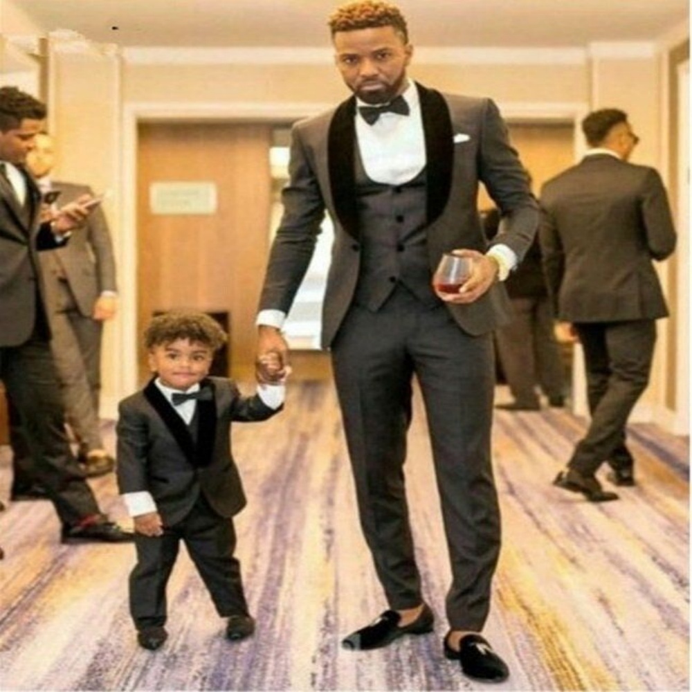 Formal Wear For Men Kids - ชุดสูทเด็กผู้ชายสำหรับงานแต่งงาน ชุดเด็กน่ารัก ชุดแต่งงานเด็ก เสื้อแจ็คเก็ต เสื้อกั๊ก กางเกง