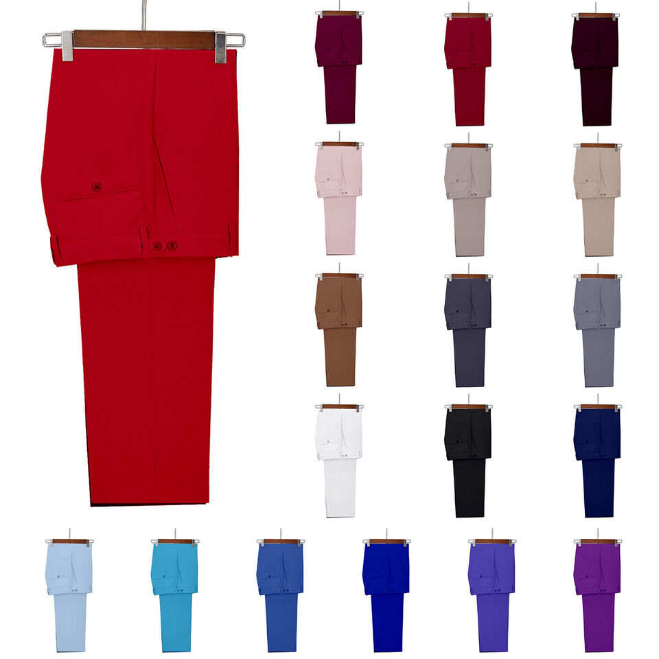 Tall Men Formal Wear - กางเกงขายาวผู้ชายสำหรับธุรกิจ กางเกงลำลองสำหรับเจ้าบ่าว งานปาร์ตี้ งานพรอม ทรงปกติ ไซส์ใหญ่พิเศษ