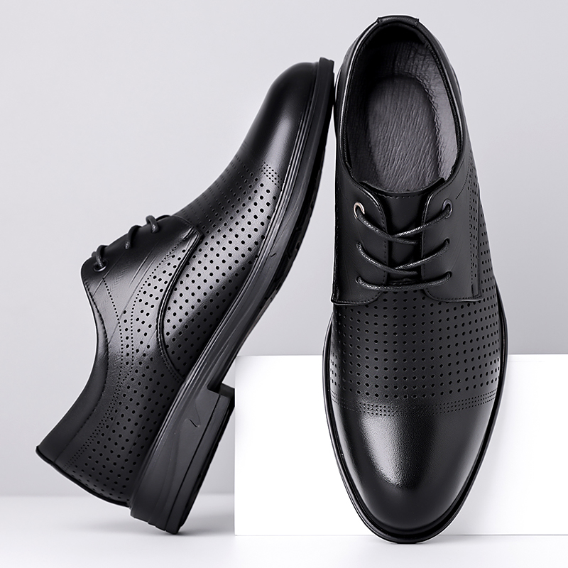 รองเท้าหนังผู้ชายแบบใหม่สำหรับ - Formal Men Office Wear Sandals บทวิจารณ์และราคา