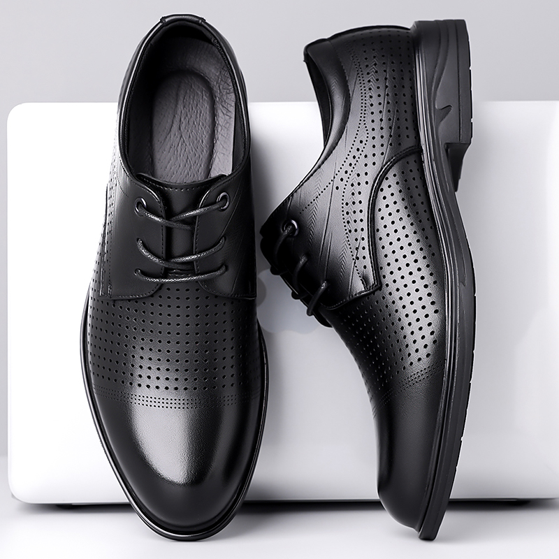 รองเท้าหนังผู้ชายแบบใหม่สำหรับ - Formal Men Office Wear Sandals บทวิจารณ์และราคา
