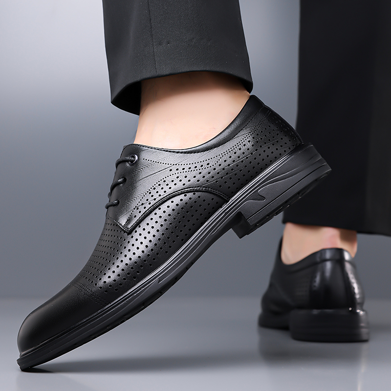 รองเท้าหนังผู้ชายแบบใหม่สำหรับ - Formal Men Office Wear Sandals บทวิจารณ์และราคา