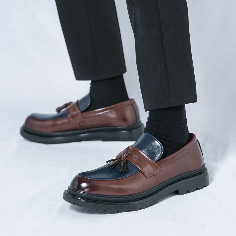 รองเท้าหนังลำลองผู้ชายแบรนด์แฟ - Men Formal Wear Fashion บทวิจารณ์และราคา