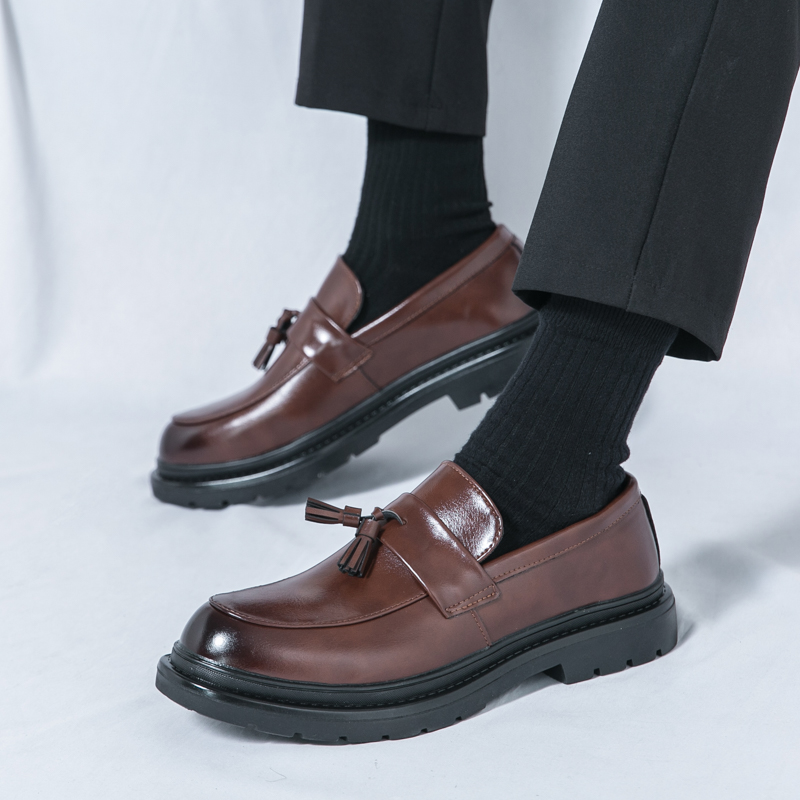 รองเท้าหนังลำลองผู้ชายแบรนด์แฟ - Men Formal Wear Fashion บทวิจารณ์และราคา