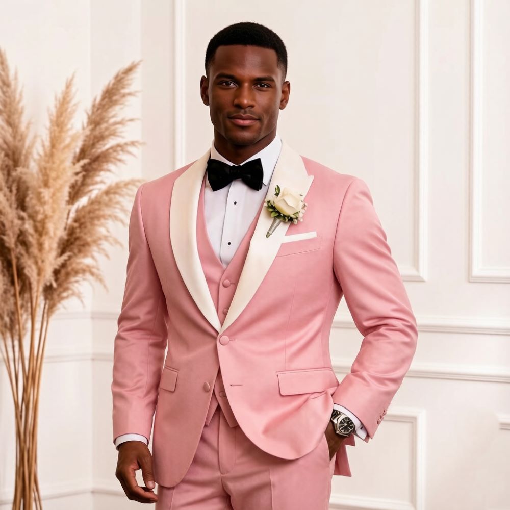ชุดสูทผู้ชายแบบเป็นทางการ 3 ชิ - Men'S Formal Wear For Reception บทวิจารณ์และราคา