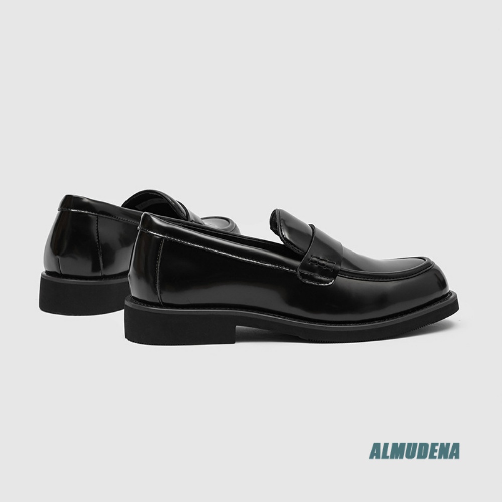 รองเท้าโลฟเฟอร์หัวกลมสำหรับผู้ - Men Formal Wear Fashion บทวิจารณ์และราคา