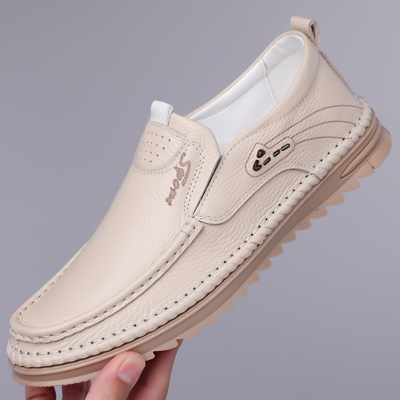 รองเท้าหนังวัวแท้ชั้นแรก สไตล์ - Men Formal Wear In Summer บทวิจารณ์และราคา