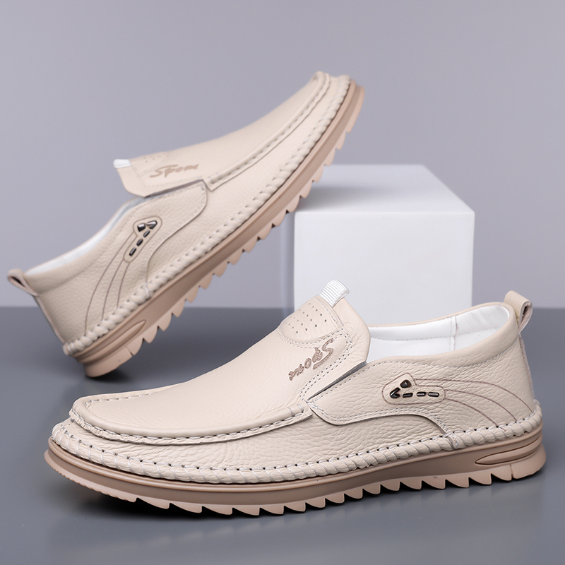 รองเท้าหนังวัวแท้ชั้นแรก สไตล์ - Men Formal Wear In Summer บทวิจารณ์และราคา