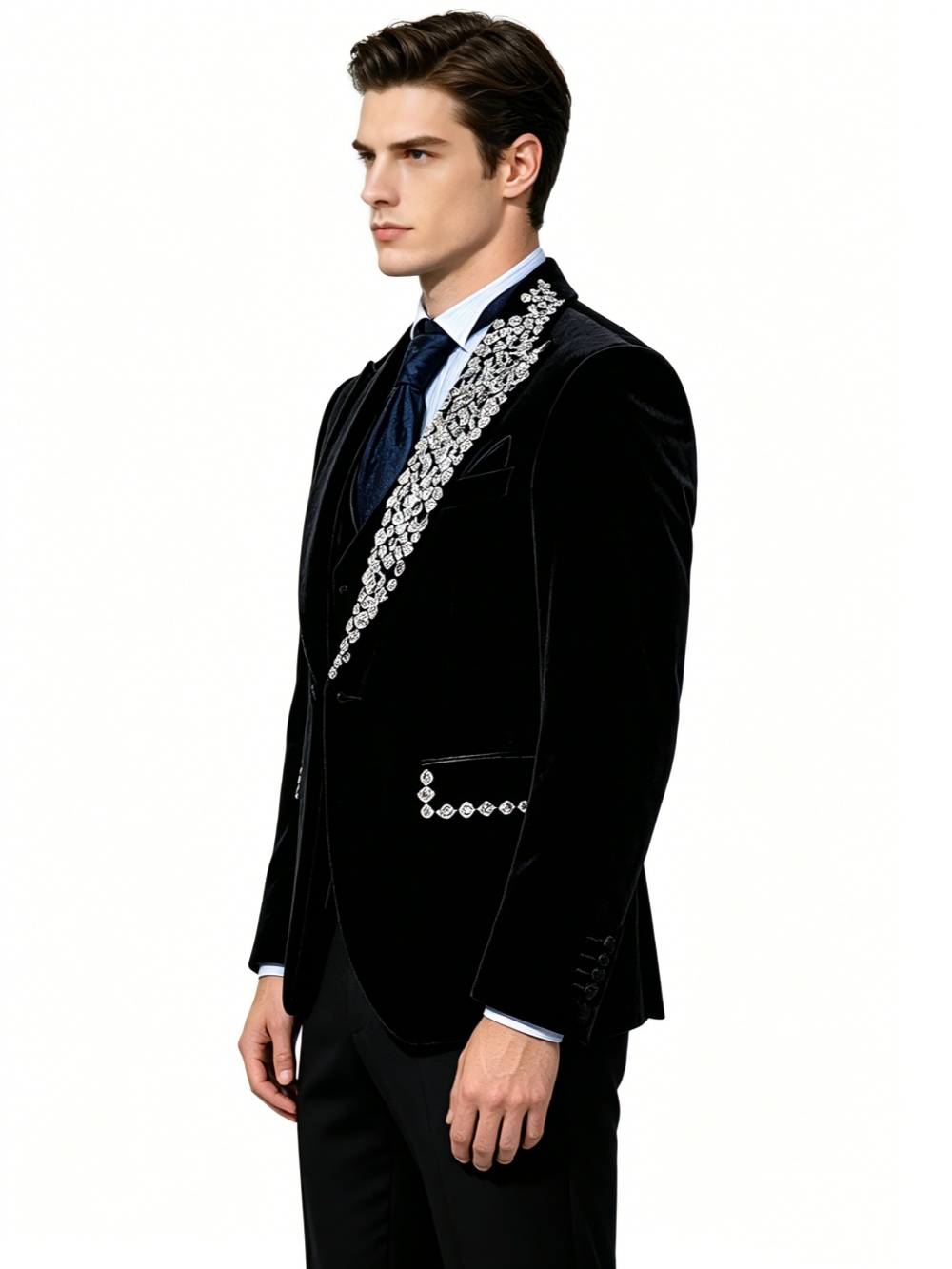 ชุดทักซิโด้งานแต่งงานแบบเป็นทา - Men'S Formal Wear No Suit บทวิจารณ์และราคา