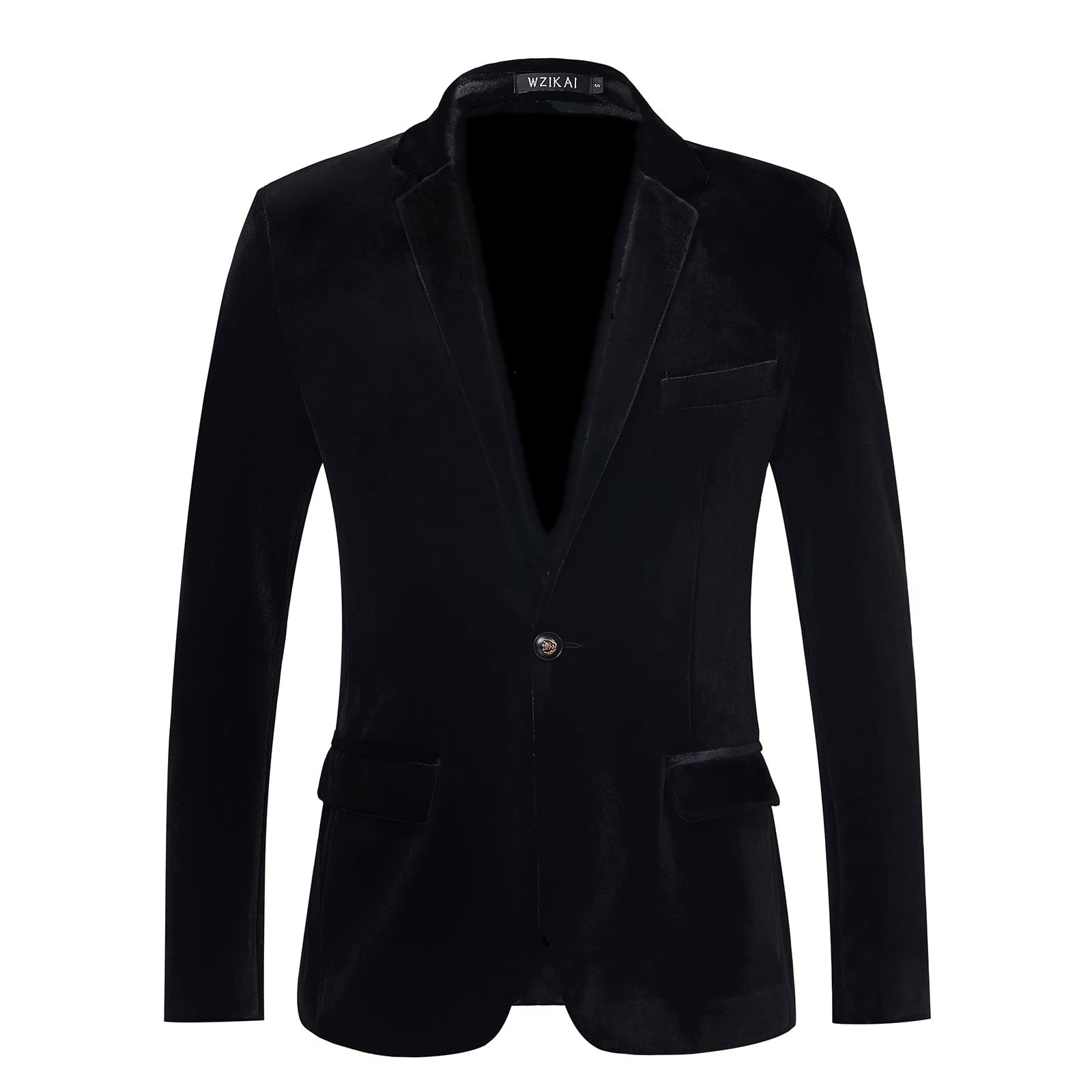 เสื้อเบลเซอร์กำมะหยี่ทรงเข้ารู - Men Formal Wear Blue บทวิจารณ์และราคา