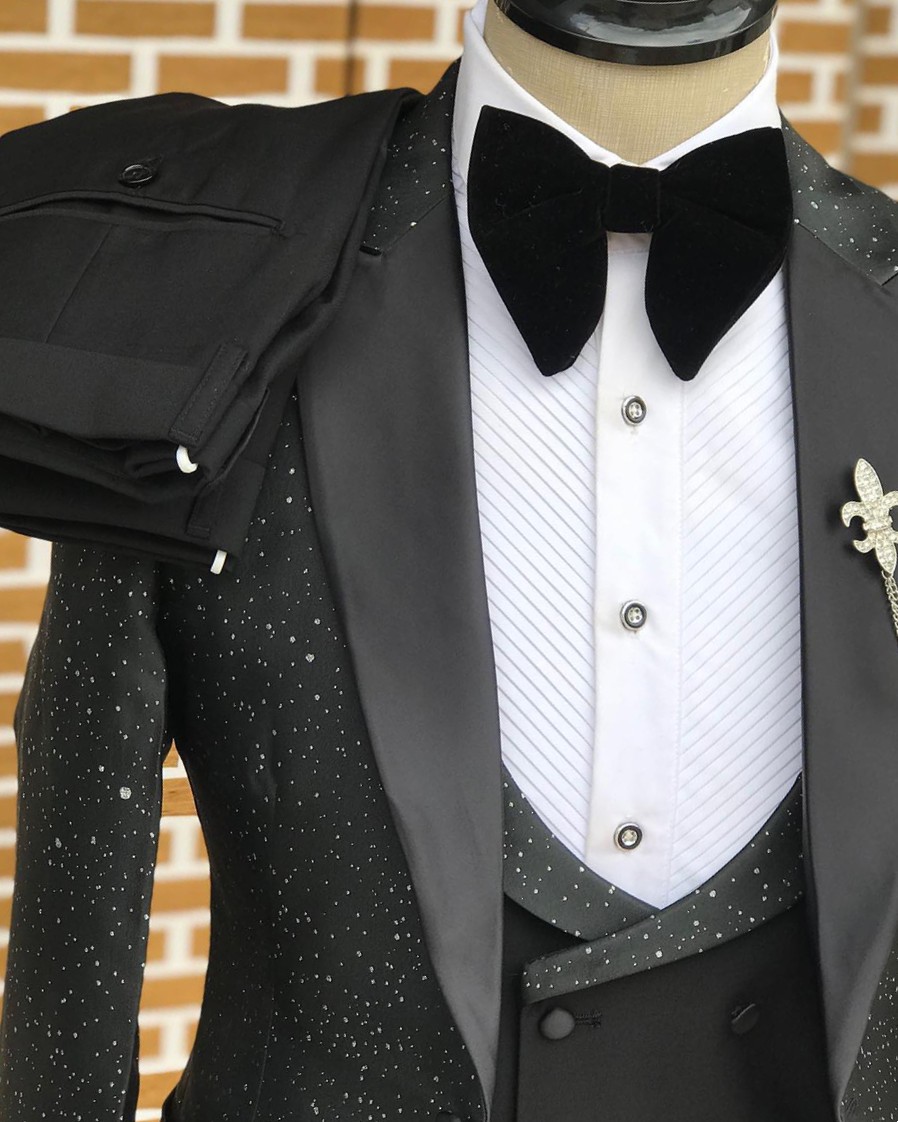 คลาสสิกงานแต่งงานชุดพ่นใหม่ Sh - Men'S Formal Wear No Suit บทวิจารณ์และราคา