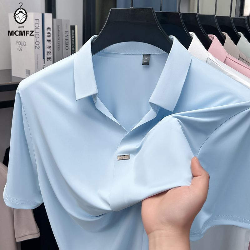 เสื้อเชิ้ตผู้ชายปกเรียบแบบซ่อน - Men Formal Wear In Summer บทวิจารณ์และราคา