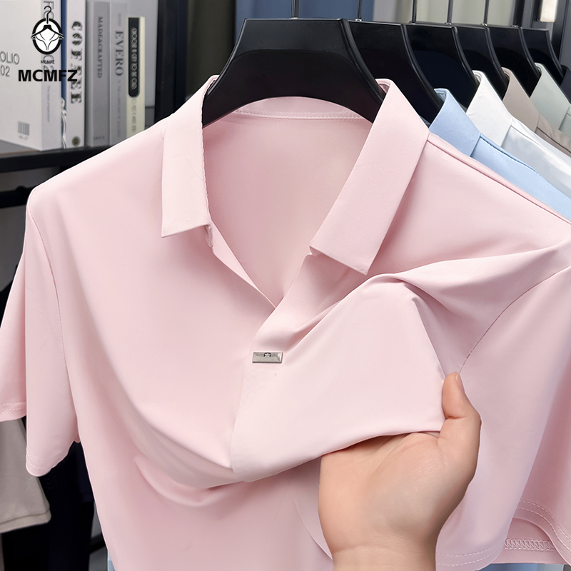 เสื้อเชิ้ตผู้ชายปกเรียบแบบซ่อน - Men Formal Wear In Summer บทวิจารณ์และราคา