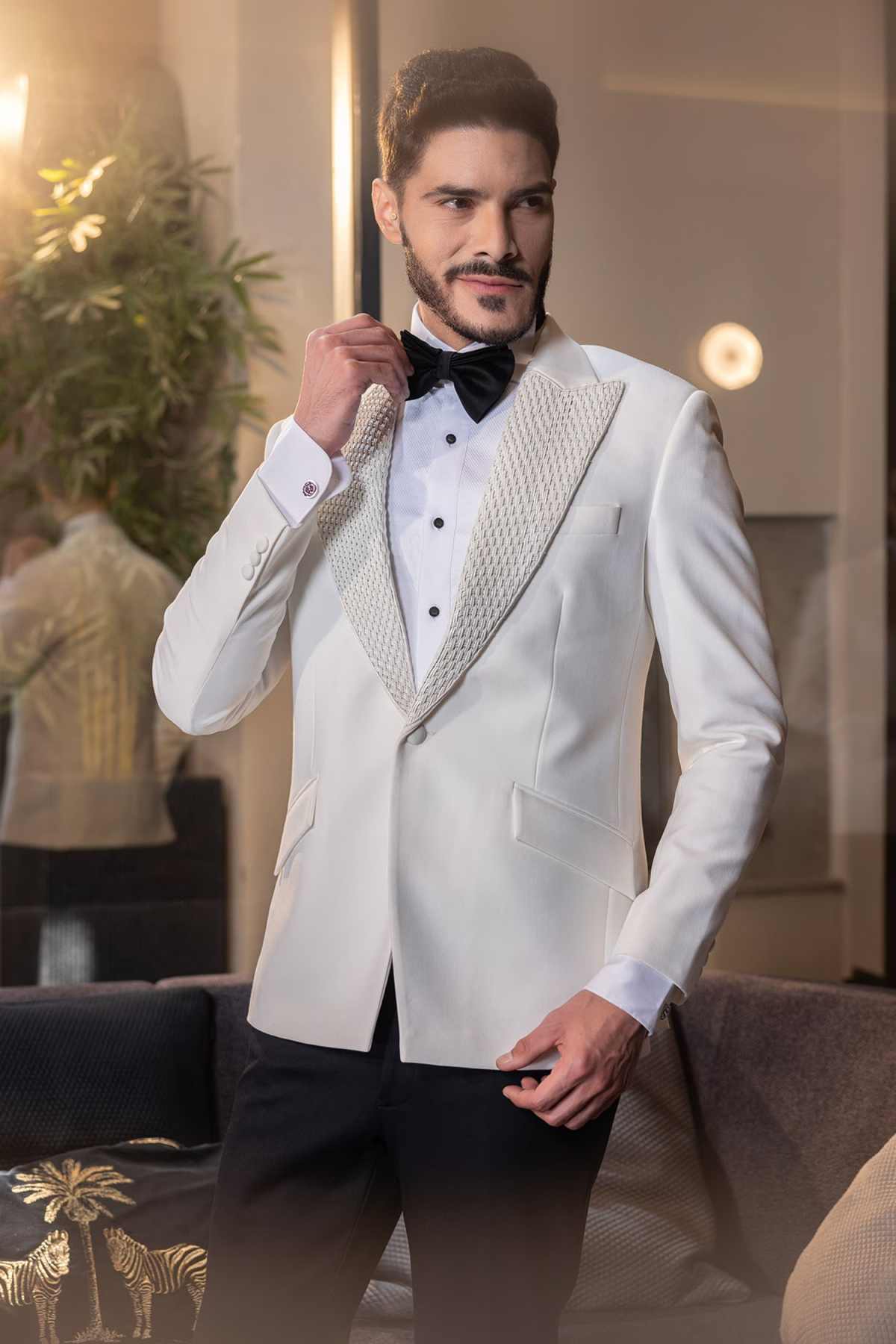 คลาสสิกผู้ชายชุดกระดุมแถวเดียว - Men'S Formal Wear No Suit บทวิจารณ์และราคา