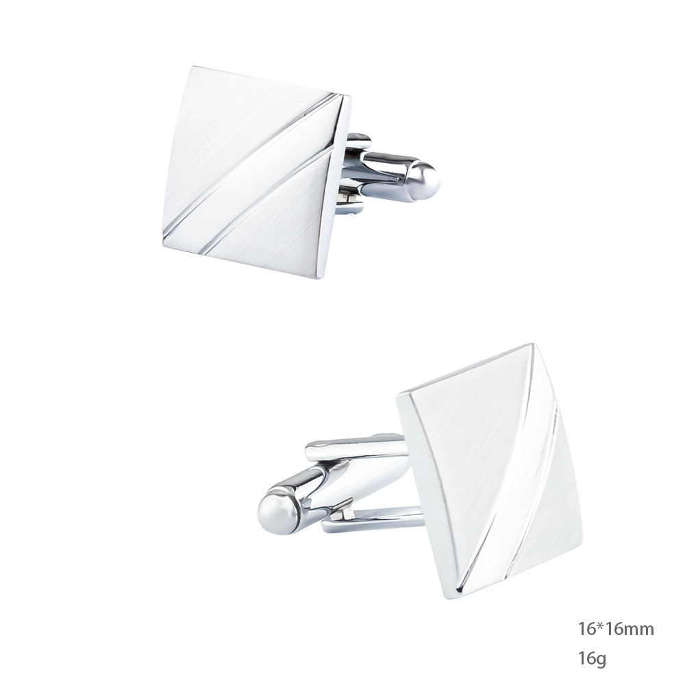 ชุดเซ็ตเข็มกลัดเนคไทและกระดุมข - Cufflinks Silver Set บทวิจารณ์และราคา