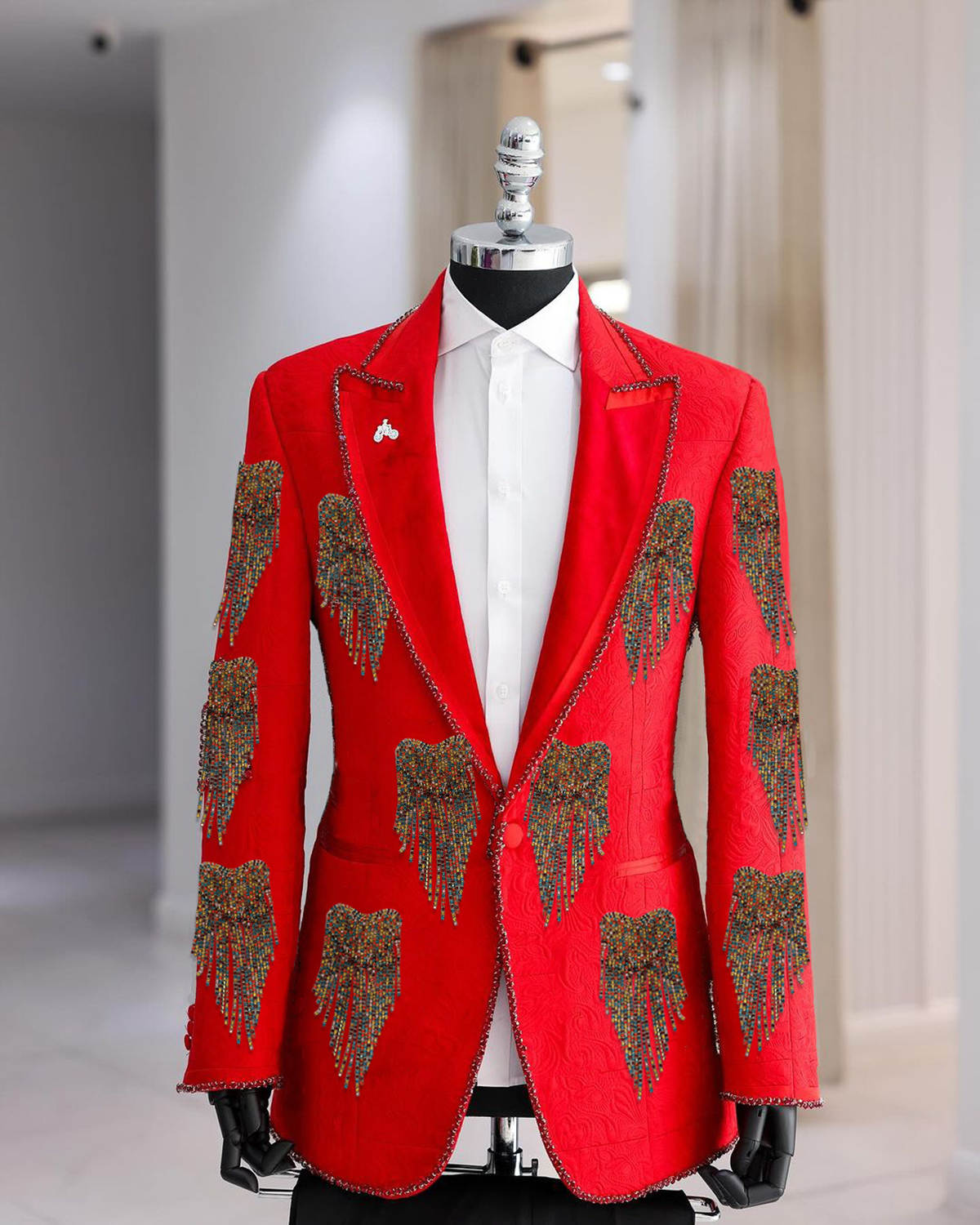 แฟชั่นงานแต่งงานชุดคริสตัลปาร์ - Men'S Formal Wear No Suit บทวิจารณ์และราคา
