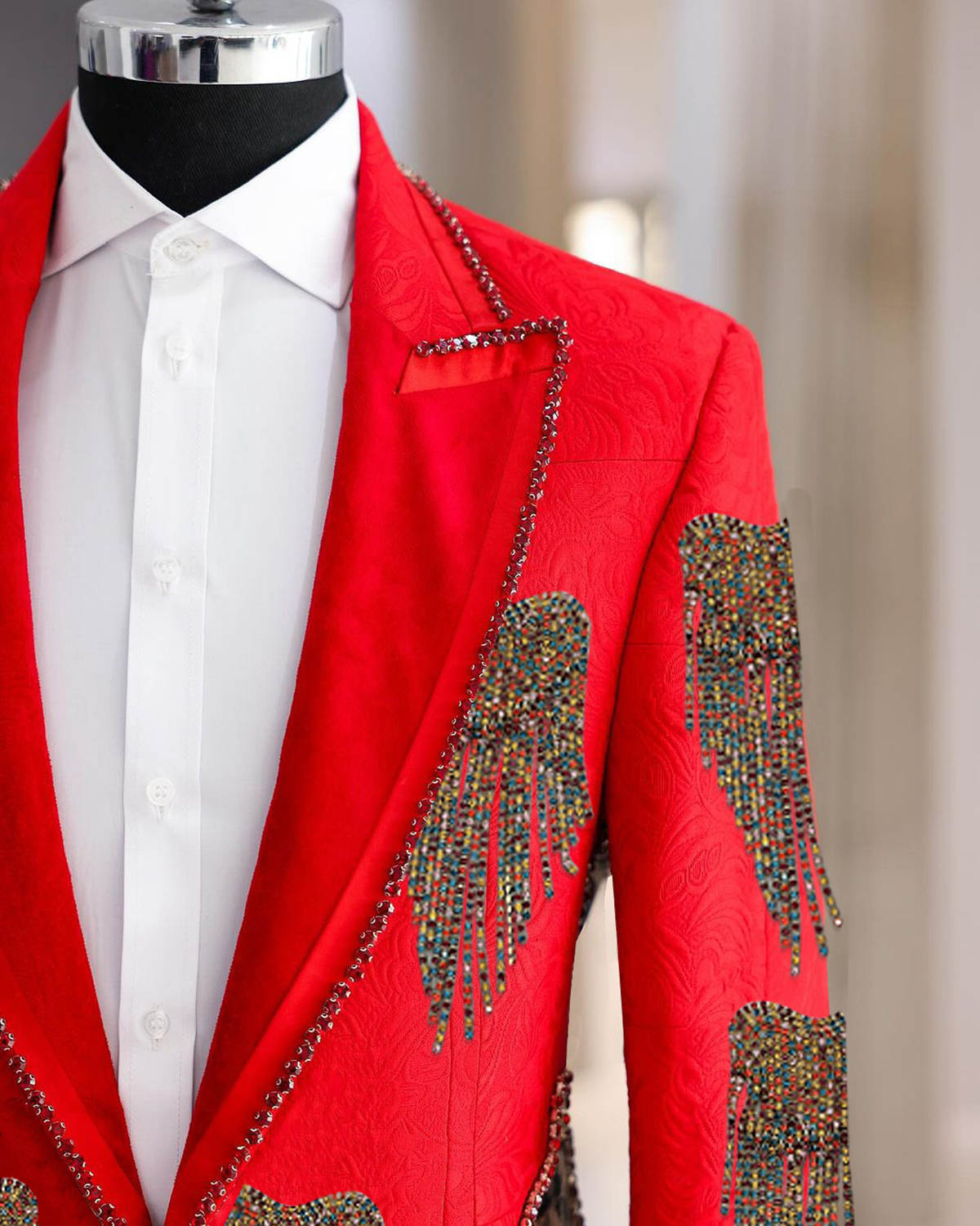 แฟชั่นงานแต่งงานชุดคริสตัลปาร์ - Men'S Formal Wear No Suit บทวิจารณ์และราคา