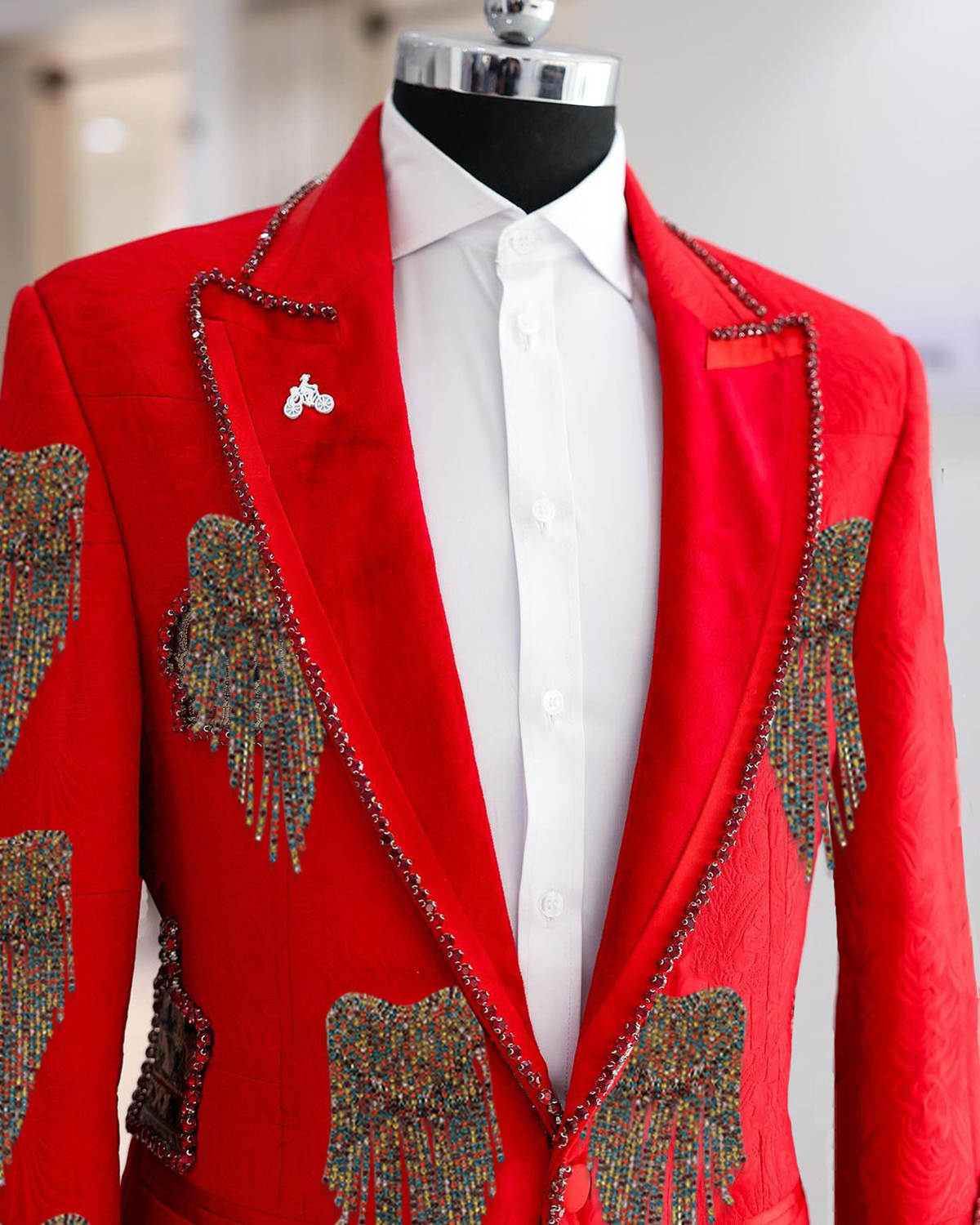 แฟชั่นงานแต่งงานชุดคริสตัลปาร์ - Men'S Formal Wear No Suit บทวิจารณ์และราคา