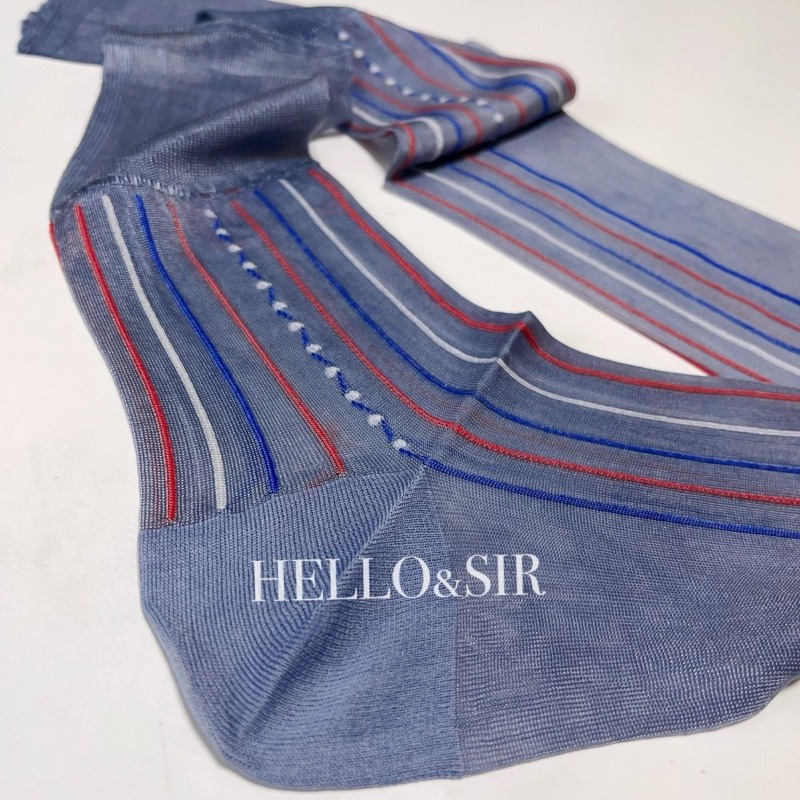 ถุงเท้าผู้ชายแบบโปร่งใส ลายทาง - Men'S Formal Wear No Suit บทวิจารณ์และราคา