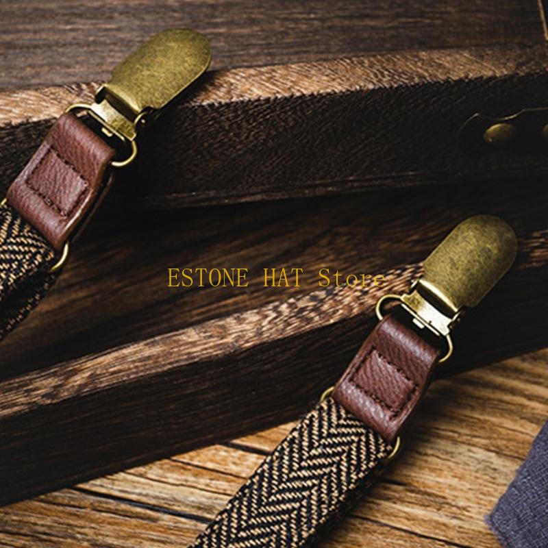49MF Men Elastic Suspenders 3  - Tall Men Formal Wear บทวิจารณ์และราคา