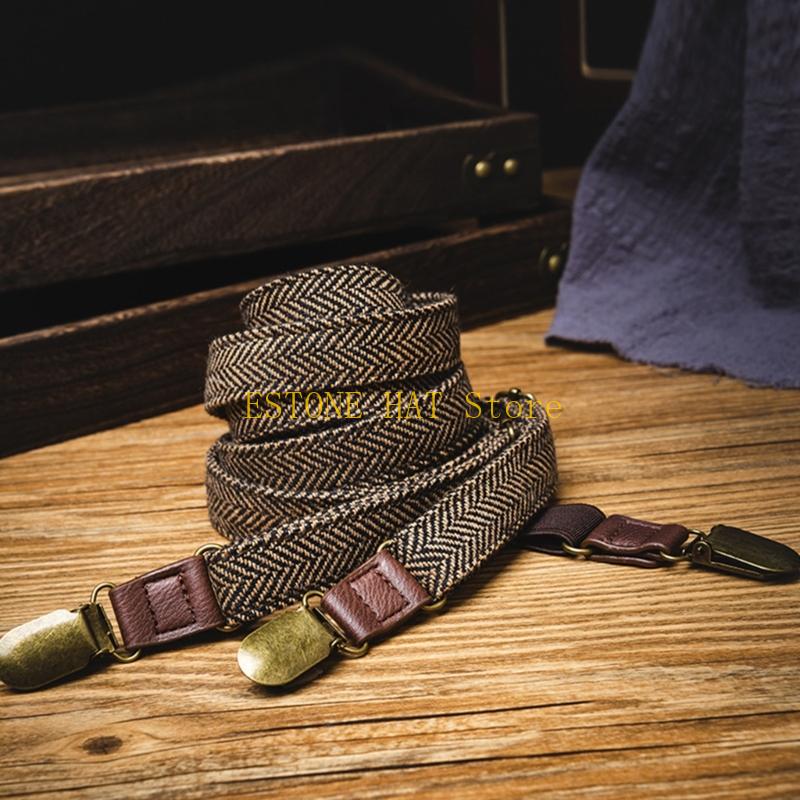 49MF Men Elastic Suspenders 3  - Tall Men Formal Wear บทวิจารณ์และราคา