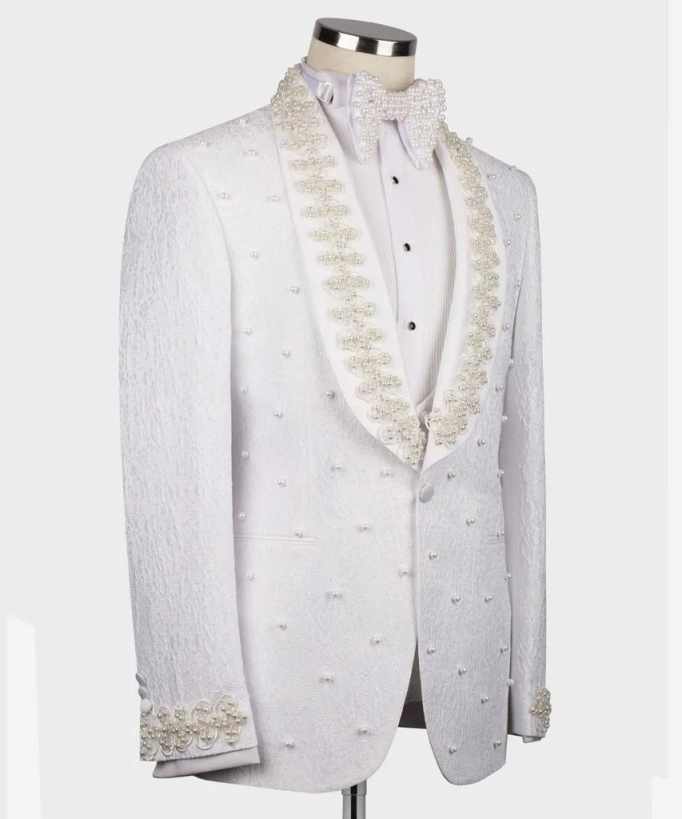 ชุดสูทแต่งงานสีขาวสำหรับผู้ชาย - Men'S Formal Wear No Suit บทวิจารณ์และราคา