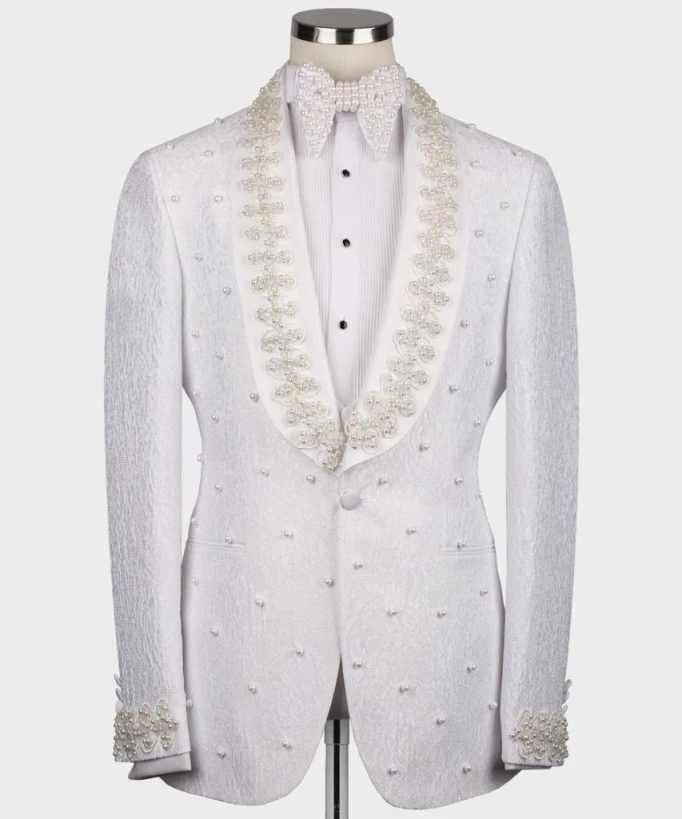 ชุดสูทแต่งงานสีขาวสำหรับผู้ชาย - Men'S Formal Wear No Suit บทวิจารณ์และราคา