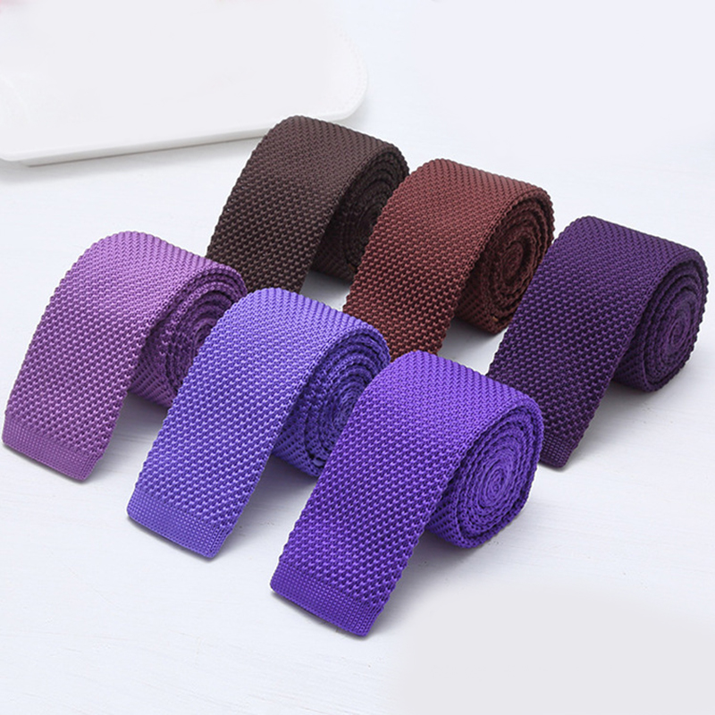 เนคไทถักสีดำขาวขนาด 6 ซม. สำหร - Men Formal Wear Blue บทวิจารณ์และราคา