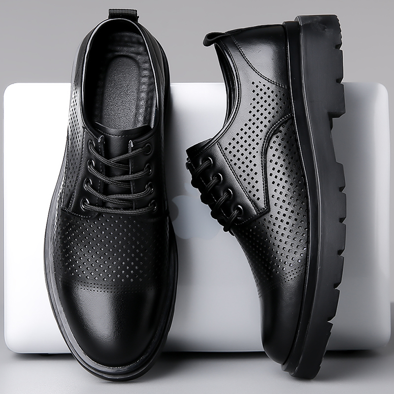 รองเท้าหนังผู้ชายแบบใหม่สำหรับ - Formal Men Office Wear Sandals บทวิจารณ์และราคา