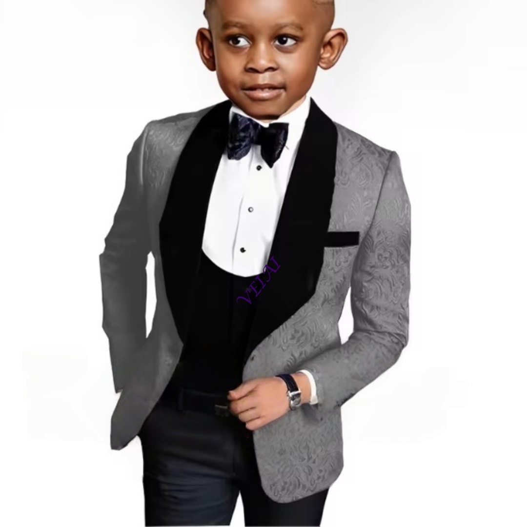 ชุดสูทสามชิ้นลายดอกไม้สำหรับเด - Formal Wear For Men Kids บทวิจารณ์และราคา