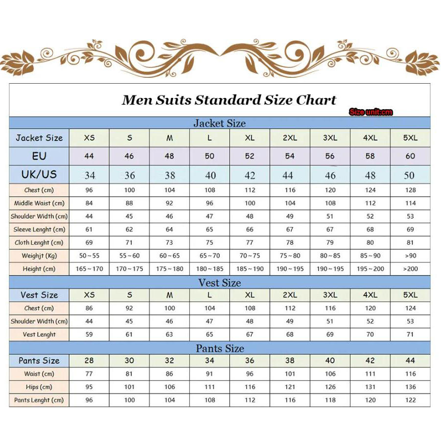 ชุดสูทผู้ชายหรูหราประดับมุก พร - Men'S Formal Wear No Suit บทวิจารณ์และราคา