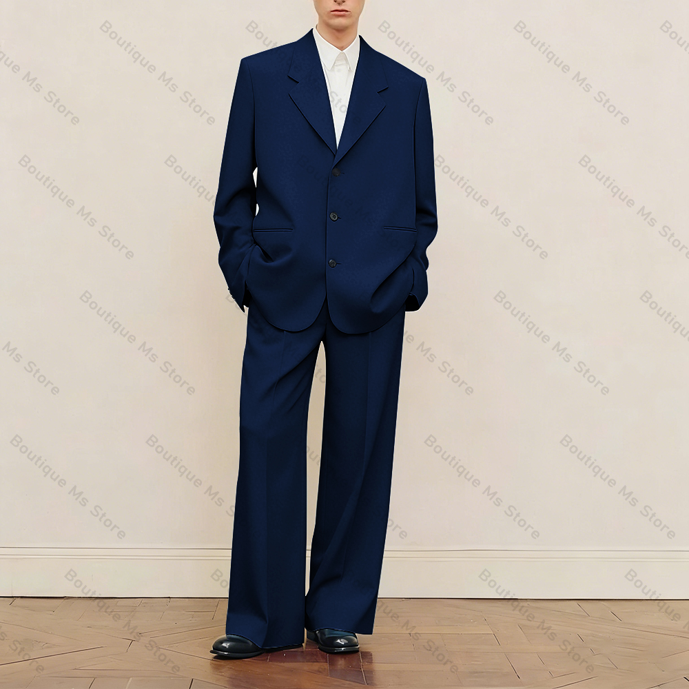 ชุดสูทผู้ชายสีดำทรงโอเวอร์ไซส์ - Men Formal Wear Fashion บทวิจารณ์และราคา