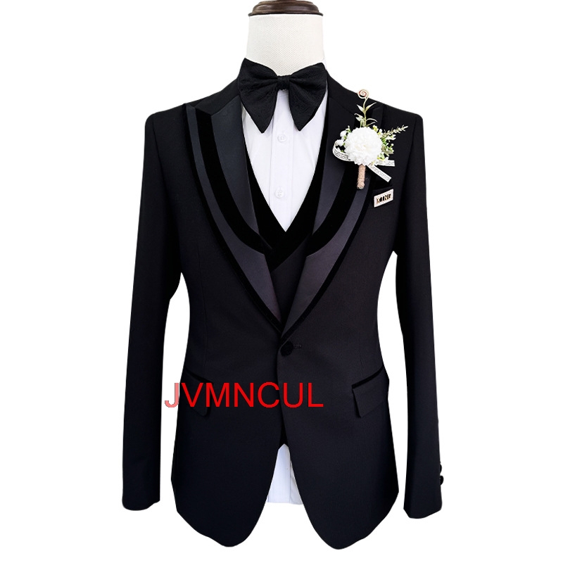 ชุดสูทผู้ชาย 3 ชิ้น ทรงเข้ารูป - Men'S Formal Wear For Reception บทวิจารณ์และราคา