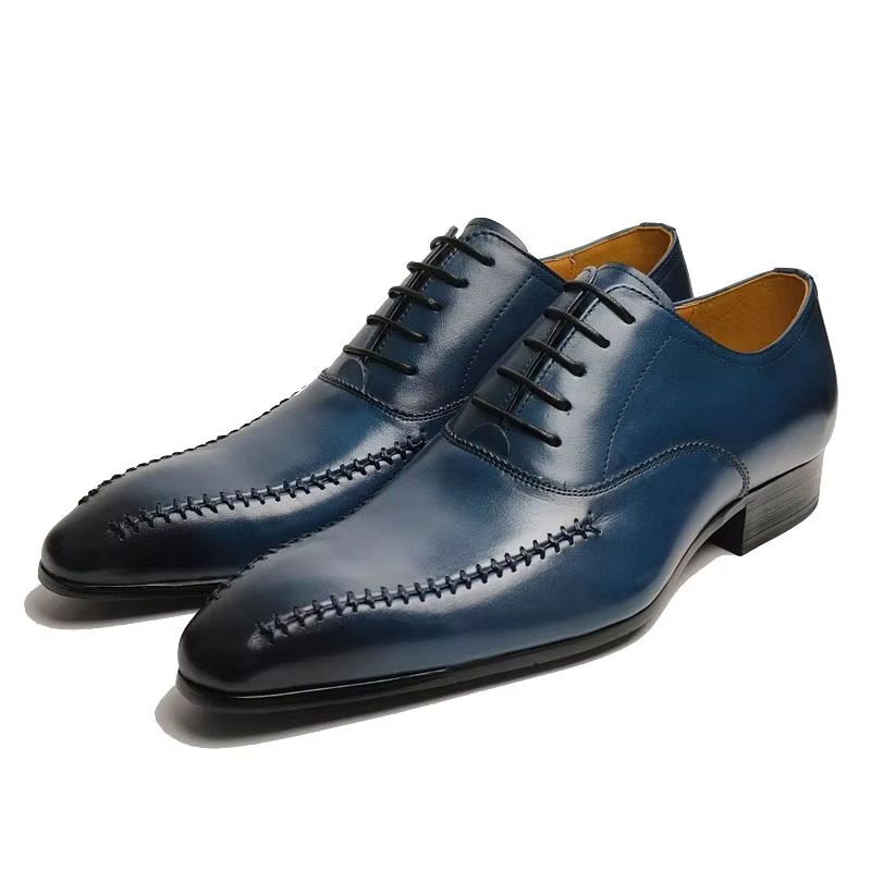 รองเท้าหนังแท้ผู้ชายระดับไฮเอน - Men Formal Wear Fashion บทวิจารณ์และราคา