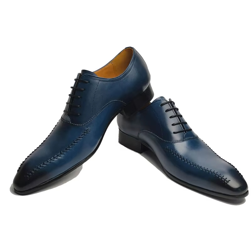 รองเท้าหนังแท้ผู้ชายระดับไฮเอน - Men Formal Wear Fashion บทวิจารณ์และราคา