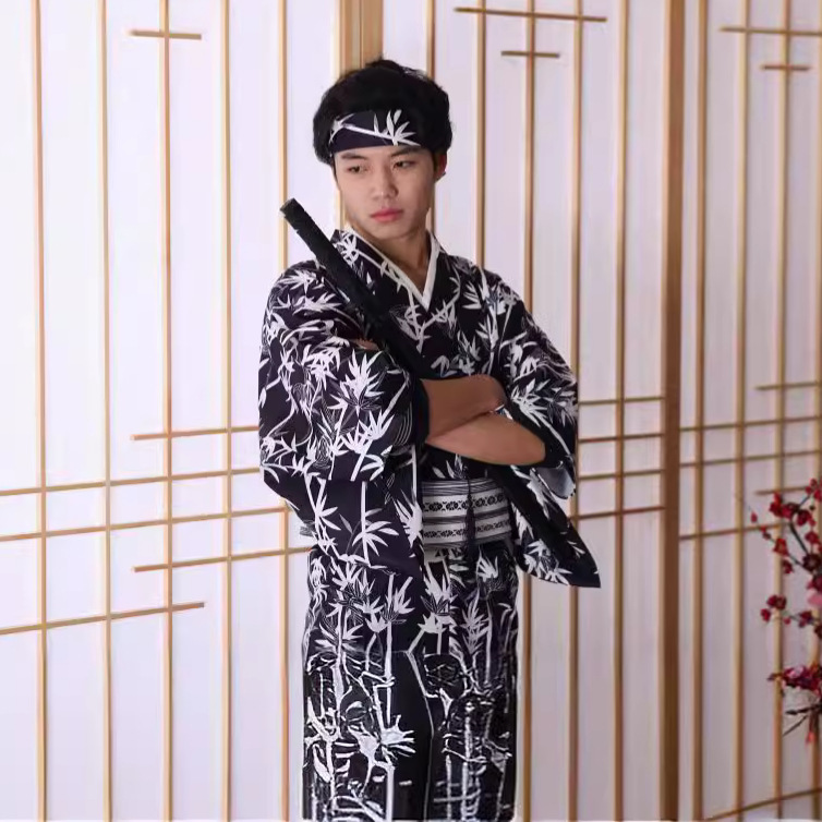 ชุดกิโมโนลายไม้ไผ่สไตล์ญี่ปุ่น - Men Formal Wear Photoshoot บทวิจารณ์และราคา