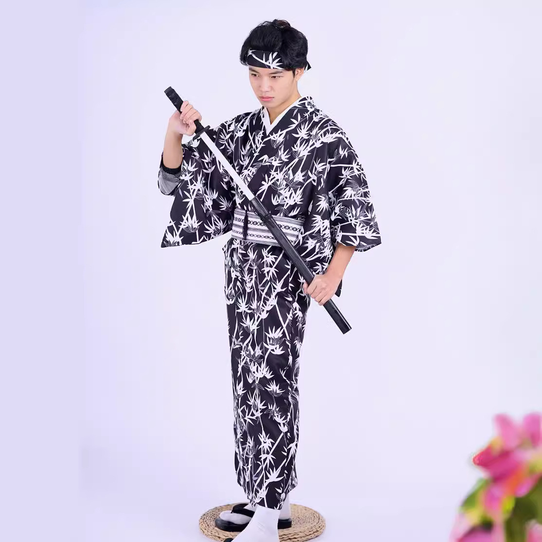 ชุดกิโมโนลายไม้ไผ่สไตล์ญี่ปุ่น - Men Formal Wear Photoshoot บทวิจารณ์และราคา